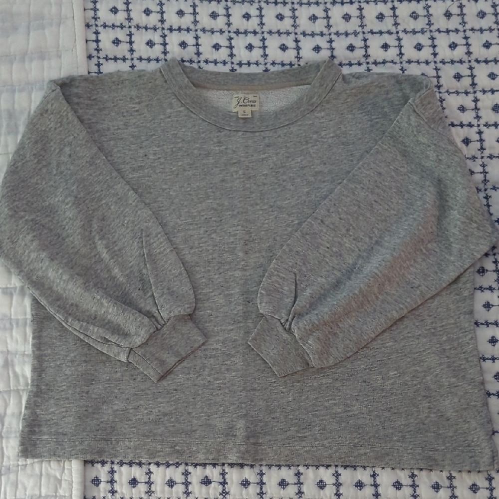 J. Crew Gray Sweatshirt